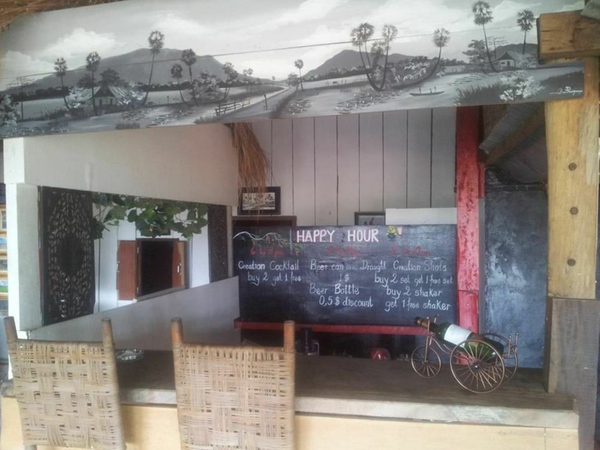 Kepmandou Lounge-Bar Bed & Breakfast Ngoại thất bức ảnh
